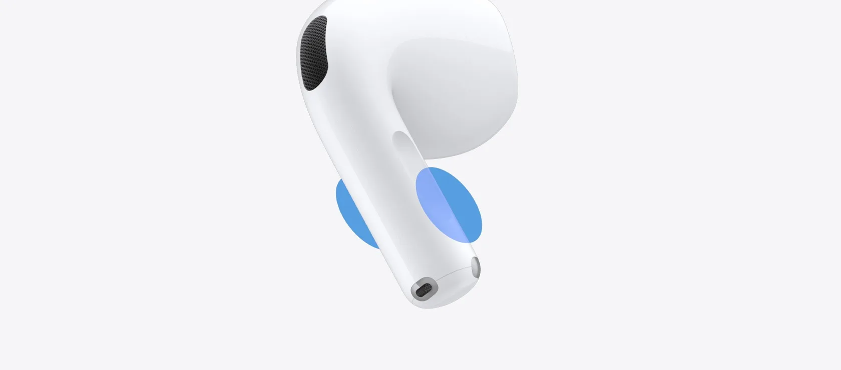 Force sensor on the stem
