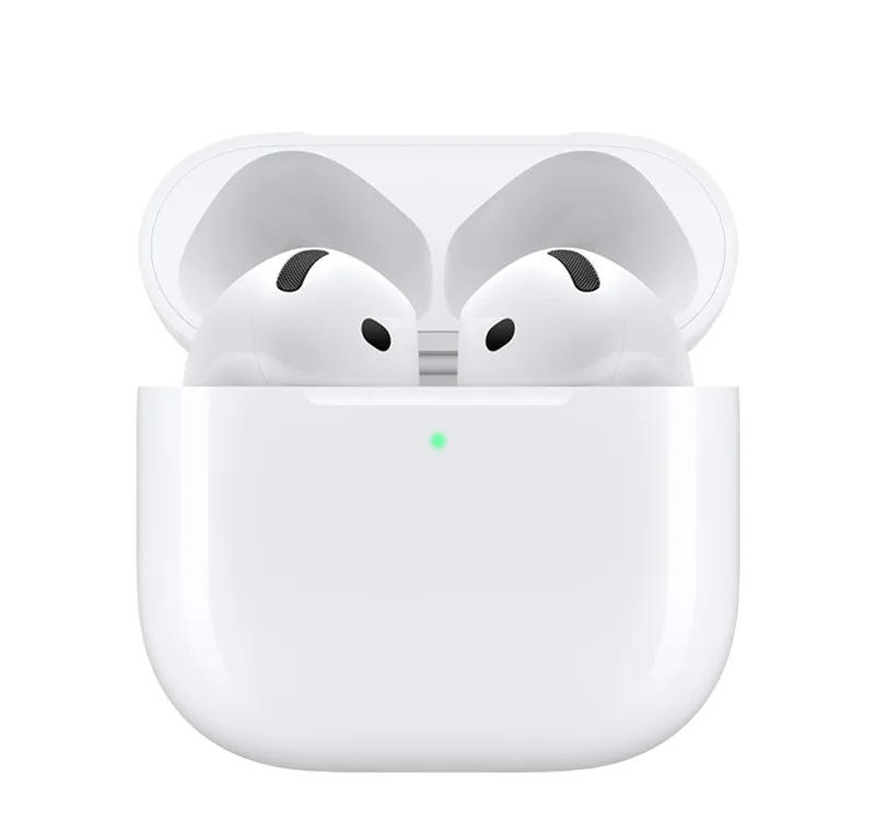 AirPods 5 in their open charging case