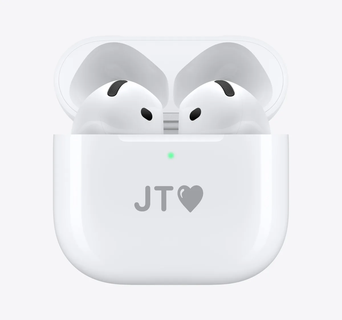 AirPods 5 case with a personalised engraving
