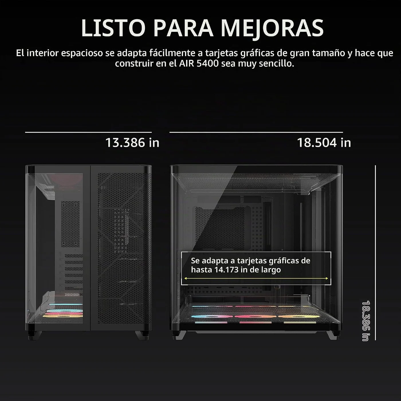 Las tres cámaras del AIR 5400