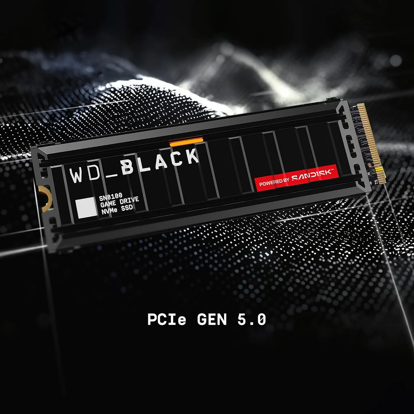 The SN8100 on a PCIe Gen 5.0 board