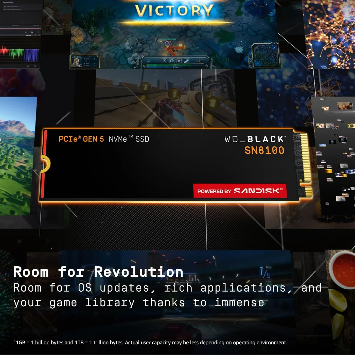 Room for games, projects and AI models